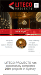 Mobile Screenshot of liteco.com.au